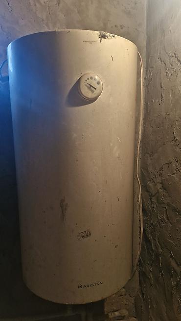 ventilyator su ile: 80 litr ariston su qızdırıcı normal vəziyyətdədir işləyir kombi — 2