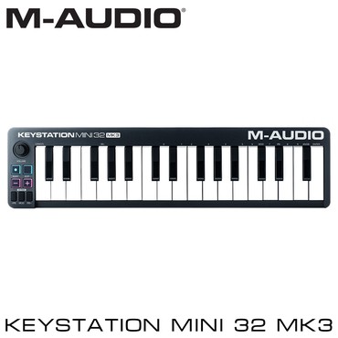 детский синтезатор с барабанами: Миди-клавиатура M-Audio Keystation Mini 32 MK3 — это великолепная