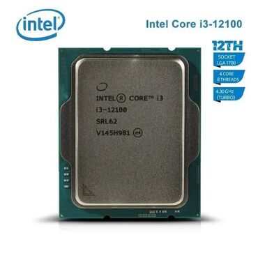 Процессоры: Процессор, Intel Core i3, Для ПК
