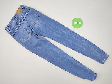 boca sklep: Bershka, Jeansy damskie, rozmiar 2XS — 3