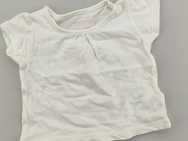 biała koszulka adidas: Koszulka, 0-3 m, stan - Dobry