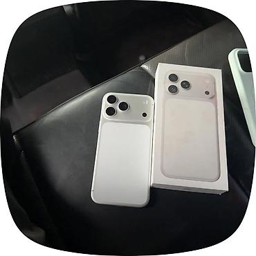iphone 17 pro max бу: IPhone 17 Pro Max, Б/у, 256 ГБ, Белый, Коробка, 100 % — 1