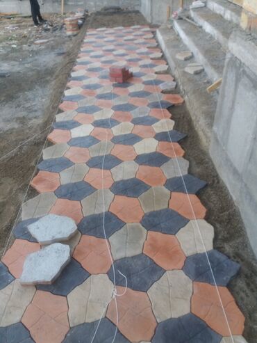 Евробрусчатка: Евробрусчатка, Орнамент, Бетонная, Прессованная, Новый — 27