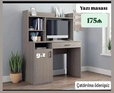 LDV: Kompüter masası, Açılmayan, MDF, Künc masa