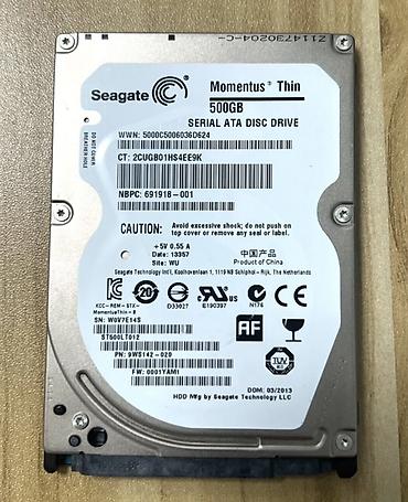 nintendo 3d: Жесткий диск Seagate Momentus Thin 500GB (ST500LT012) есть 2 шт — 1