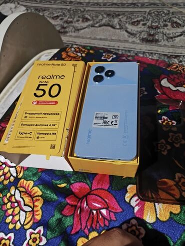 телефоный часы: Realme Note 50, 64 ГБ, цвет - Синий, 2 SIM
