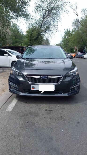 автозавод бишкек: Subaru Impreza: 2018 г., 2 л, Автомат, Бензин, Седан