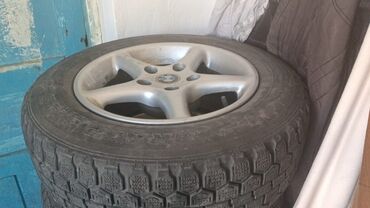 шины разноширокие: Дөңгөлөктөр монтажда 175 / 65 / R 15, All-season, Колдонулган, 1 даана, Жеңил унаалар, Куйма, тешиктери - 5