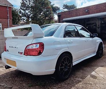 cls 55: Subaru Impreza WRX STI оргинал спойлер (привозной) идеально состояние — 1