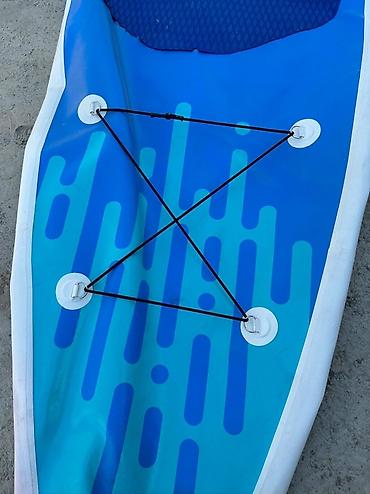 серф доска: Надувная SUP-доска GQ BOARD Размер д3.35см. Ш.81см Т.35см - — 8