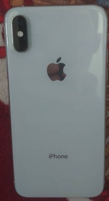 номер телефона ошка: IPhone Xs, Б/у, 64 ГБ, Белый, Наушники, Зарядное устройство, Чехол, 79 %