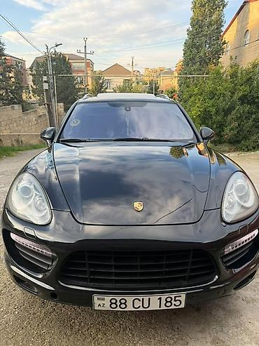 luk: Porsche Cayenne S – qara rəngli lüks SUV - Model: Porsche Cayenne S — 1