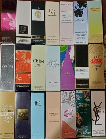 Parfemi: Dugotrajni original parfemi od 20 ml i 50 ml
20 ml 750
50 ml 1250 na lalafo.rs — 16 Parfemi: Dugotrajni original parfemi od 20 ml i 50 ml
20 ml 750
50 ml 1250 — 16