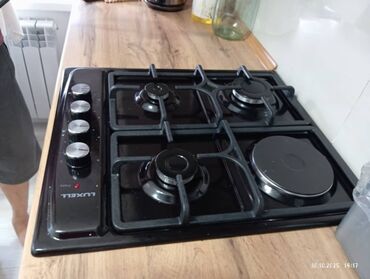 продаю бу газ плиту: Газовая, Механическое, Встраиваемая, Новый, Полная оплата