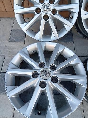camry 70 диски: Литые Диски R 16 Toyota, Комплект, отверстий - 5, Б/у — 4