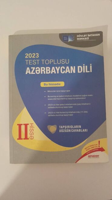 informatika testləri: Test toplu azerbaycan dili 2023