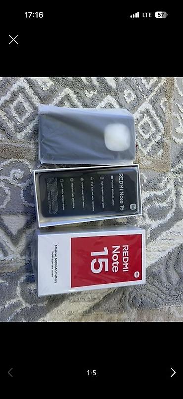 iphone 8 64: Redmi, Redmi Note 15, Новый, 256 ГБ, цвет - Черный, 2 SIM — 2