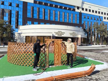 Продажа юрт: Продажа юрты, Каркас Деревянный, 85 баш, Диаметр: 6 метров — 6