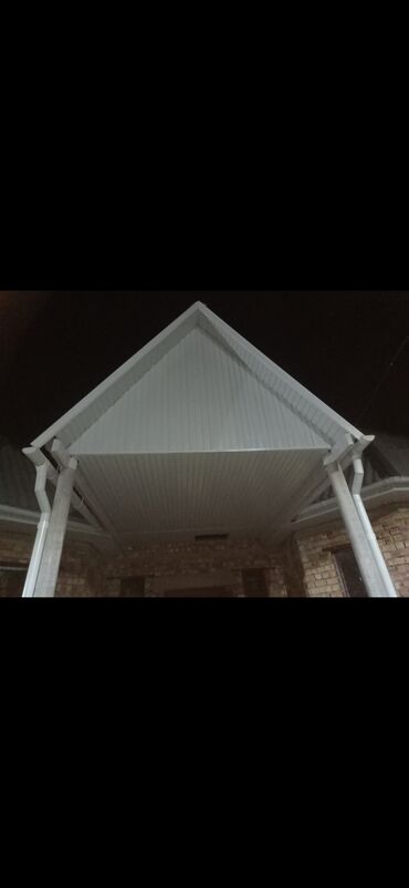 Кровля крыши: Сайдинг обшивка франтоны навес крыша установливаем водосиливные — 11