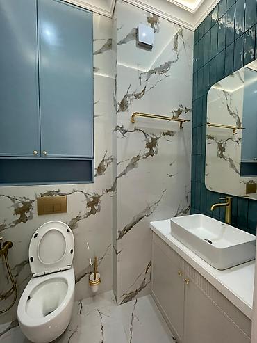 елисейское поле: 3 комнаты, 75 м², Асанбай мкр Элитка, 6 этаж, Дизайнерский ремонт — 10