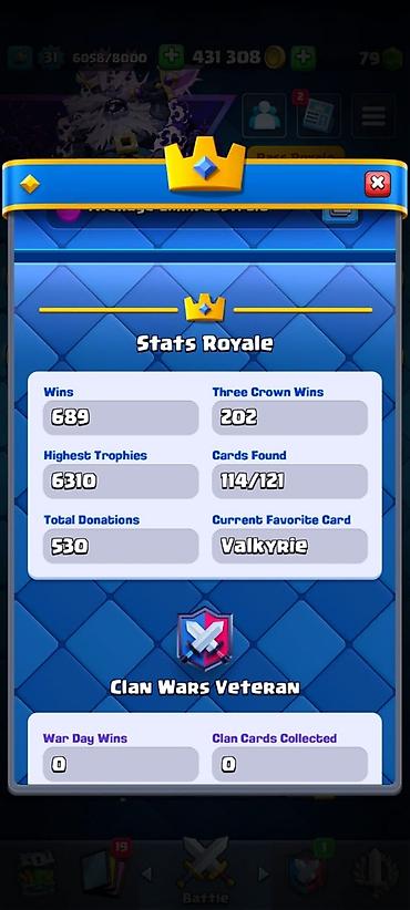 Digər zərgərlik əşyaları: Clash Royale hesabı – yüksək səviyyəli və hazır oyun profili - — 2