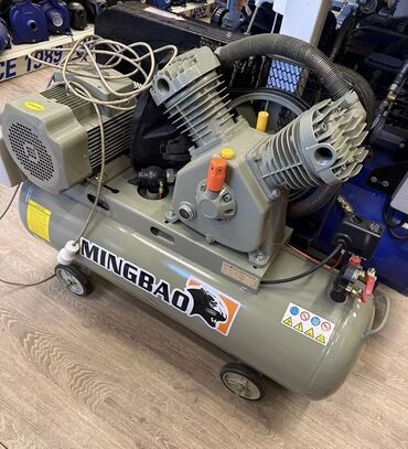 Компрессоры: Компрессор Для покраски, Электрический, Поршневой, Новый — 3