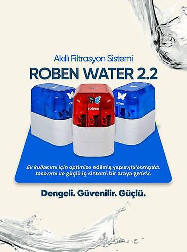 Техника для кухни: Roben 2.2 Pompalı 5 Aşamalı su filtri mətbəxdə həm yerə, həm də hazır — 1