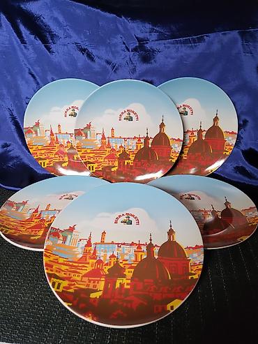 Kuhinjski setovi: Tanjiri novi Birra Moretti porcelanski. Tanjiri porcelanski Birra — 1