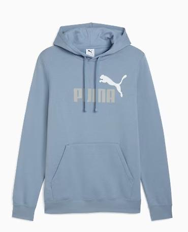 Мужская толстовка, M, Puma, Новый, цвет - Голубой, Самовывоз