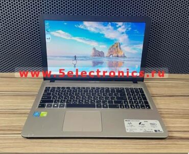ноутбук продаж: Ультрабук, Asus, 4 ГБ ОЗУ, Intel Pentium, 15.6 ", Б/у, Для работы, учебы, память SSD