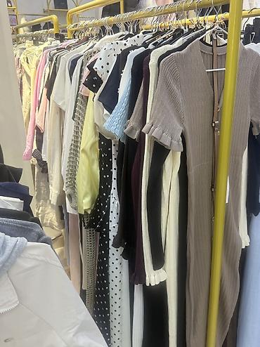 zara детский: Повседневное платье, Китай, Лето, Длинная модель, Трикотаж, Прямое, M — 4