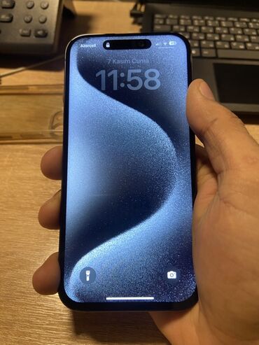 iphone 15 pro max azn: IPhone 15 Pro, 128 GB, Qara, Face ID