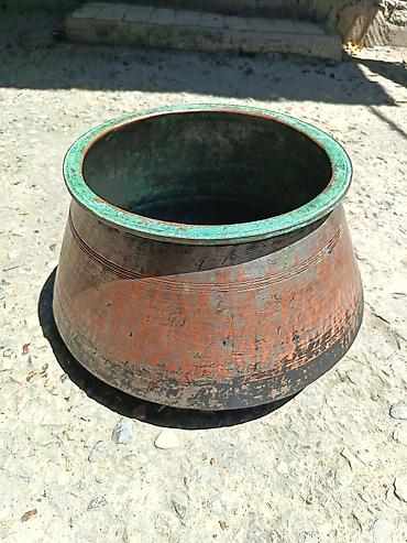taxta qaşıq: Qazan, rəng - Narıncı, Mis — 3