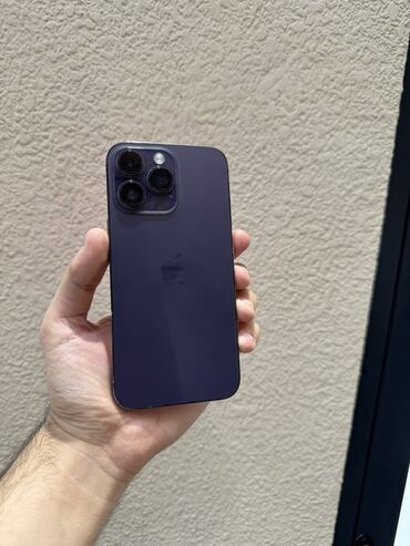 Apple iPhone: IPhone 14 Pro Max, 128 GB, Deep Purple, Face ID