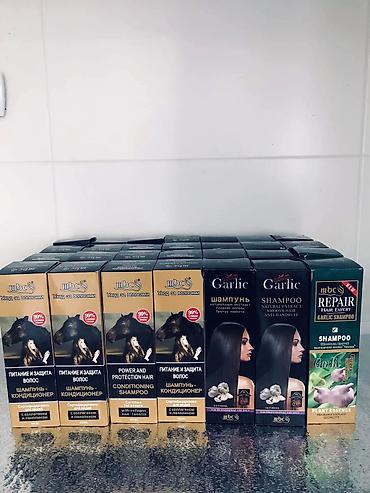 sampon bijeli luk: Konjski šamponi- 650 dinara🥰
Šamponi od belog luka- 600 dinara❣️🔥🔥 — 1
