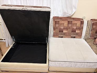 Çıxarılan oturacaq bölməsi olan künc divan modulu - İki hissəli lalafo.az -da Çıxarılan oturacaq bölməsi olan künc divan modulu - İki hissəli