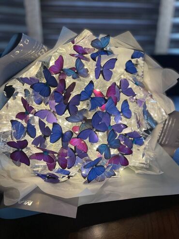 подарки на новый год детям бишкек: Букет бабочка Делаю букеты из светящихся бабочек, которые украсят