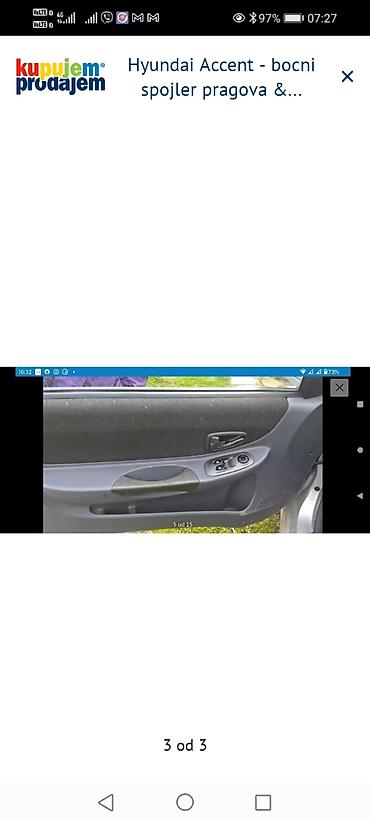 Tuning oprema: Hyundai branik – zadnji (sa reflektorom), siva/srebrna boja. - — 6