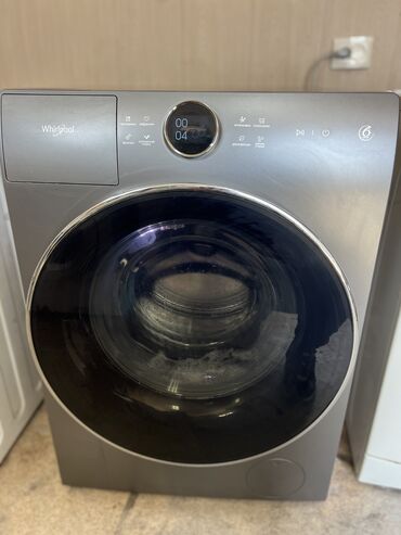 продажа стиральных машин бу: Стиральная машина Whirlpool, Б/у, Автомат, 10 кг и более, Полноразмерная