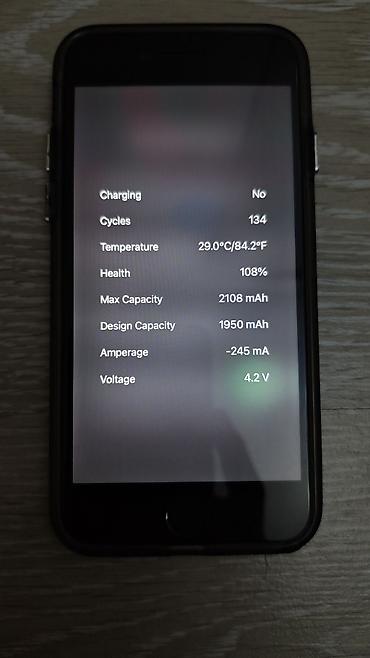 iphone 12 mini korpus: IPhone 7, 32 GB, Jet Black, Barmaq izi — 6