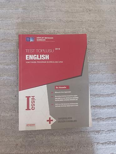 Testlər: Məhsul: “TEST TOPLUSU – ENGLISH (Yeni Təhsil Proqramı – Kurikulum — 1