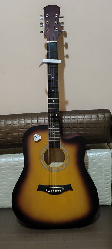 Гитары: Акустическая гитара с вырезом (тип корпуса Dreadnought Cutaway), 6 — 1