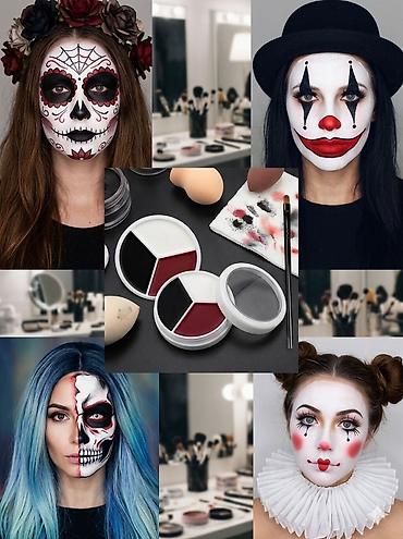 кисточки для макияжа: Грим-набор для face/body art и Хэллоуина Только доставка ‘самовывоза — 4