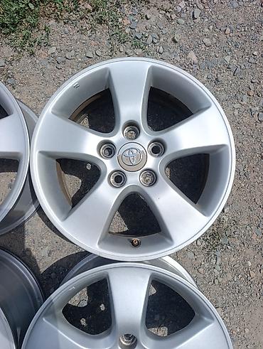 r16 c: Литые Диски R 16 Toyota, Комплект, отверстий - 5, Б/у — 5