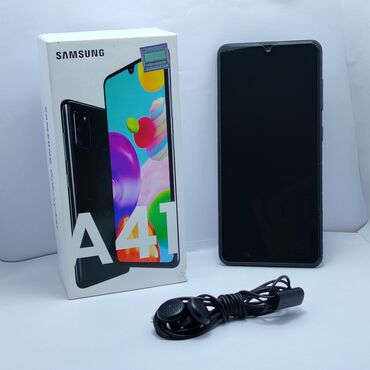 samsung n100: Samsung Galaxy A41, 64 ГБ, цвет - Черный