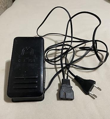ac adapter: Швейная машина Электромеханическая — 3