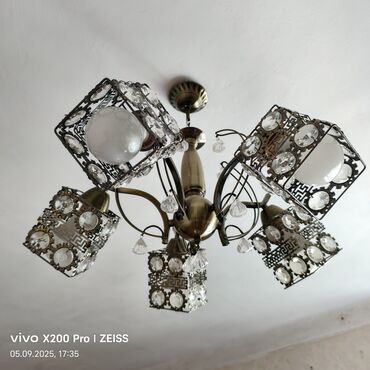 Mücrülər: Çılçıraq, 5 lampa, Metal