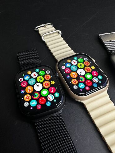 pebble steel smart watch: ⌚️ Apple Watch 8,9 1:1 Цвета: ⚡️Без брака Характеристики: - Меню