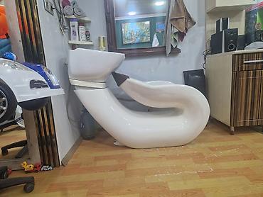 Salon, tibbi mebel: Salon üçün saç yuma məntəqəsi – inteqrasiya olunmuş kreslo və çanaq — 2