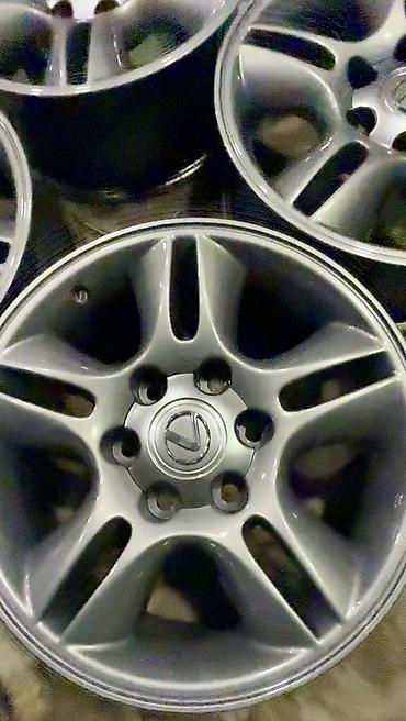 Диски: Литые Диски R 17 Lexus, Комплект, отверстий - 6, Б/у — 8